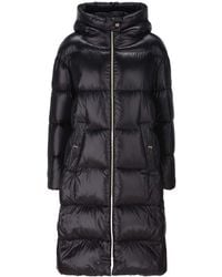 Herno - Padded Zip-Up Long Coat - Lyst