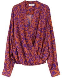 Dries Van Noten - All-Over Printed Blouse - Lyst