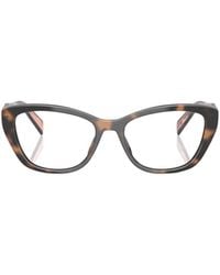 Prada - Eyewear Cat-Eye Glasses - Lyst