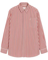 Ami Paris - Ami Long Sleeve Striped Shirt - Lyst