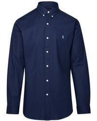 Polo Ralph Lauren - Stretch Cotton Shirt - Lyst