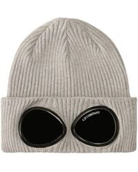 C.P. Company - Goggle Beanie Hat - Lyst