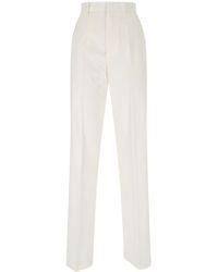 MM6 by Maison Martin Margiela - Straight Pants - Lyst