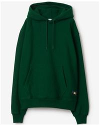 Burberry - Long Sleeved Drawstring Hoodie - Lyst