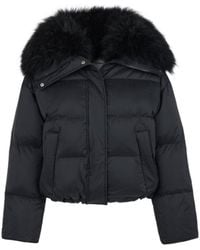 Yves Salomon - Short Down Jacket - Lyst