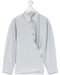 Lemaire - Long Sleeved Twisted Shirt - Lyst