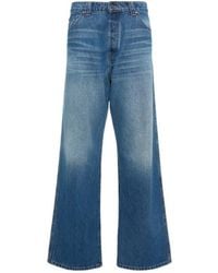 KHAITE - Winslow Mid Rise Denim Baggy Jeans - Lyst