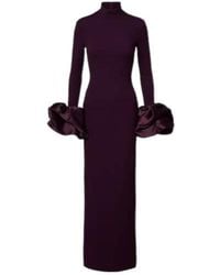 Solace London - Viviana Satin-Trimmed Gown - Lyst