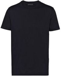 Prada - Three Pack Cotton Jersey T-Shirts - Lyst