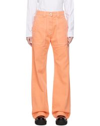 MSGM - Straight Jeans - Lyst