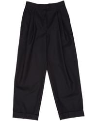 Dries Van Noten - Pleated Wide-Leg Pants - Lyst