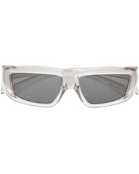 Rick Owens - Rectangular Frame Sunglasses - Lyst