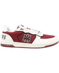Amiri - Newport Logo-Patch Panelled Sneakers - Lyst