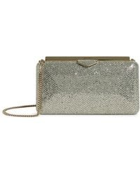 Jimmy Choo - Ellipse Glitter Shoulder Bag - Lyst