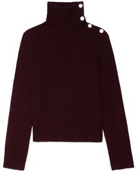Zadig & Voltaire - Nalma High-Neck Sweater - Lyst