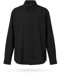 Bottega Veneta - Long Sleeved Regular Fit Shirt - Lyst