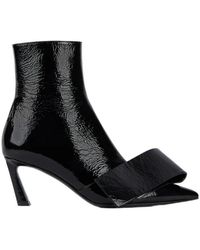 Givenchy - Twisted Ribbon Ankle Boots - Lyst