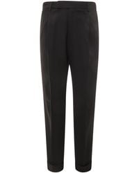 Pt Pantaloni - Tory Burch Virgin Wool Dress Trousers - Lyst
