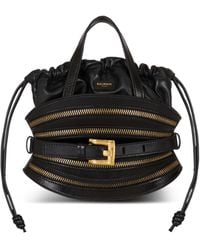 Balmain - Mini Shuffle Zips Bag - Lyst