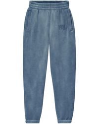 Alexander Wang - Essential Terry Ribbed Hem Joggers - Lyst