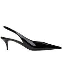 AMINA MUADDI - Anok Sling 55 Pointed Toe Mid-Heel Sandals - Lyst