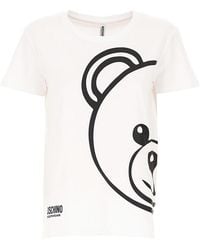 Moschino - Logo Short-Sleeved T-Shirt - Lyst