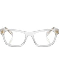 Prada - Rectangle-Frame Glasses - Lyst
