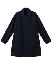 Stone Island - Cotton Coat - Lyst