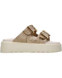 Casadei - Platform Slippers - Lyst