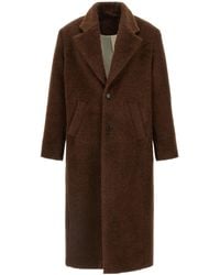 Séfr - Brushed Alois Wool Coat - Lyst