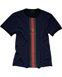 Gucci - Cotton Jersey T-Shirt With Print - Lyst