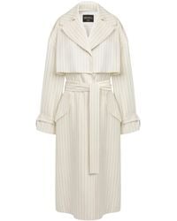Dondup - Long-Sleeved Trench Coat - Lyst