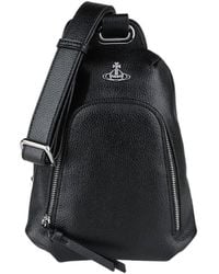 Vivienne Westwood - Orb Detail Zipped Sling Bag - Lyst