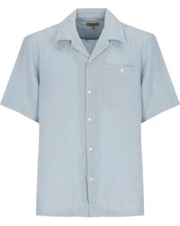 Woolrich - Straight Hem Short-Sleeved Shirt - Lyst
