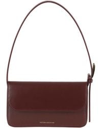 Victoria Beckham - Foldover-Top Shoulder Bag - Lyst