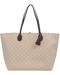 By Malene Birger - Abi Monogram-Print Tote Bag - Lyst