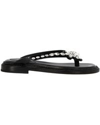 Simone Rocha - Embellished Thong Sandals - Lyst