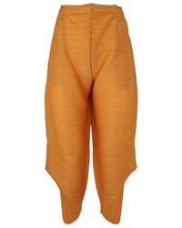 Pleats Please Issey Miyake - Tour Trousers - Lyst