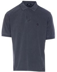 Herno - Logo Embroidered Short Sleeved Polo Shirt - Lyst