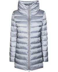 Save The Duck - Lydia High-Neck Quilted Coat - Lyst