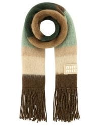 Miu Miu - Scarves And Foulards - Lyst