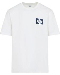 C.P. Company - Graphic Back-Print T-Shirt - Lyst