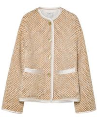 forte_forte - Textured Buttoned Jacket - Lyst