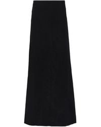 Ann Demeulemeester - Virgin Wool Maxi Skirt - Lyst