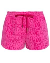 Versace - Drawstring Shorts - Lyst