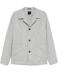 ZEGNA - Button-Detailed Straight Hem Jacket - Lyst