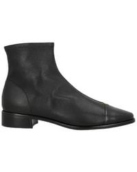 Tory Burch - Round-Toe Ankle Boots - Lyst