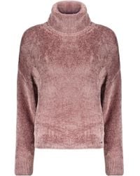 Herno - Sweater With A High Elegant Collar - Lyst