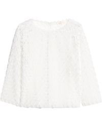 Max Mara - Trento Diamond-Pattern Lace Jacket - Lyst
