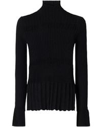 Proenza Schouler - Wool-Blend Turtleneck Top - Lyst